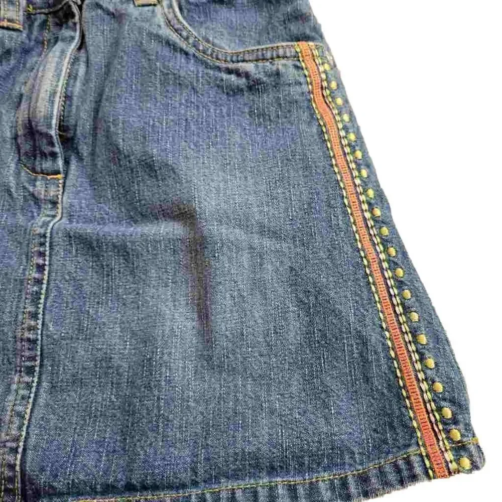 Gymboree denim skirt 8